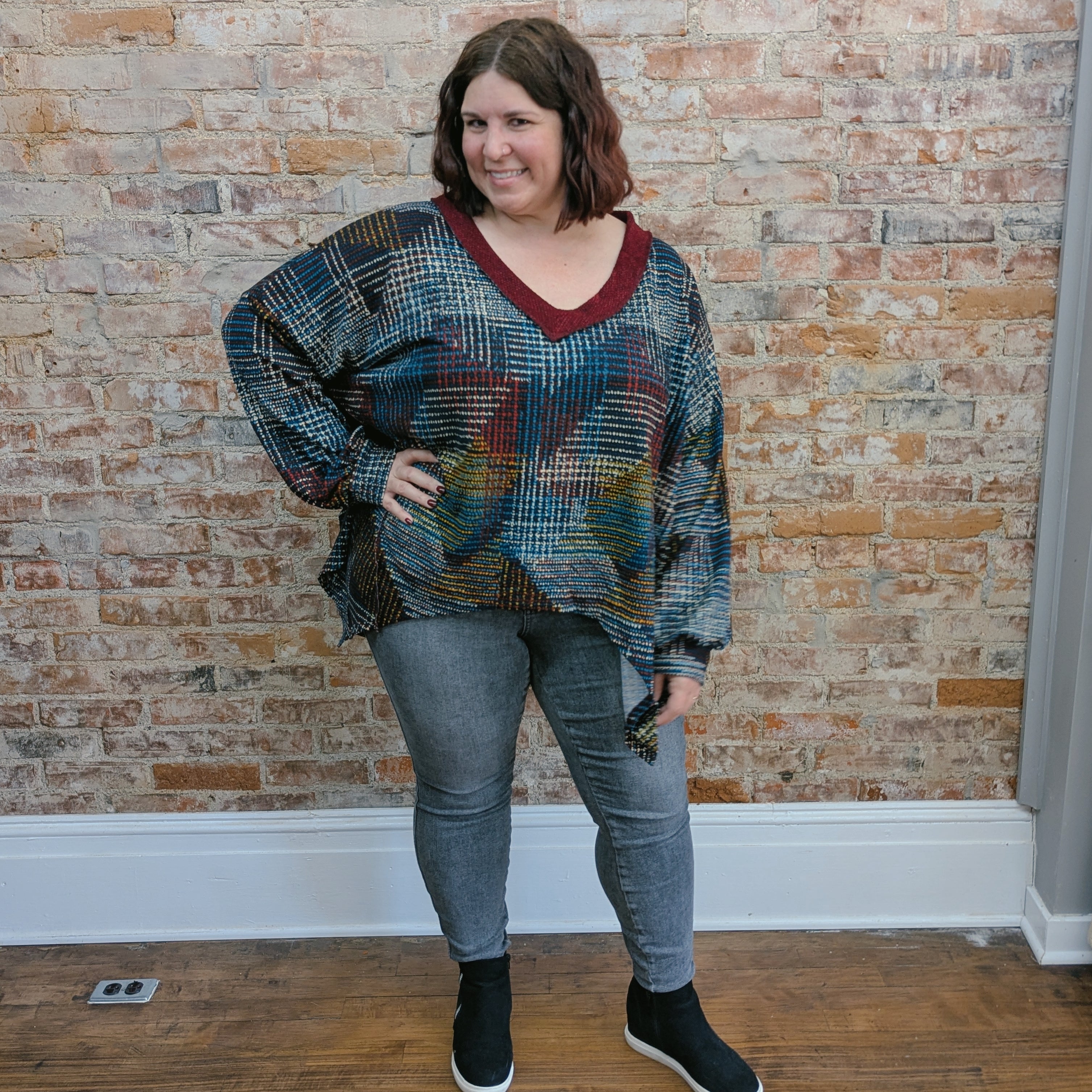 Coogi Inspired Long Sleeve Top