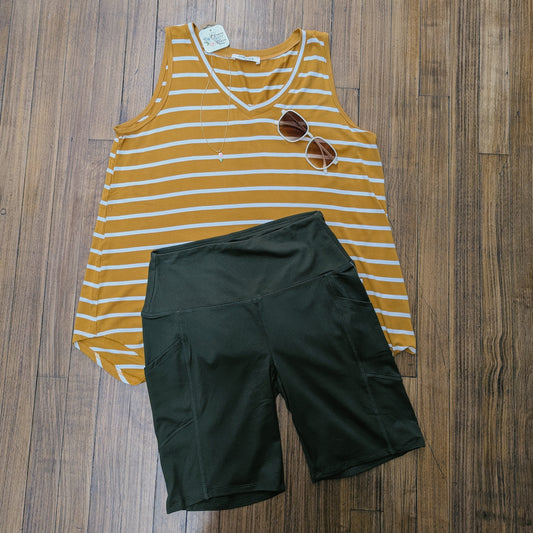 Dark Olive Shorts