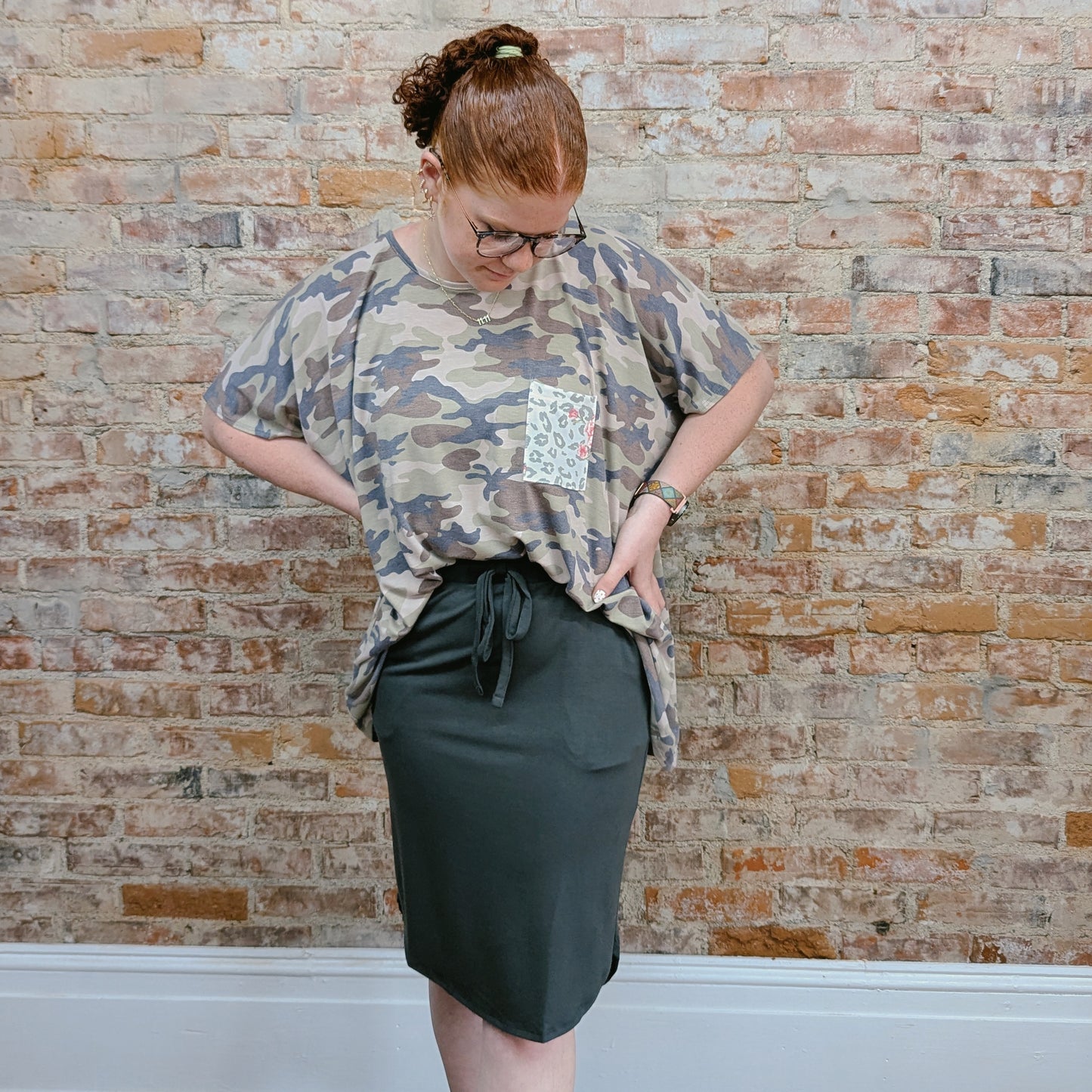 Gray Skirt