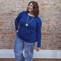 Navy Blue Long Sleeve