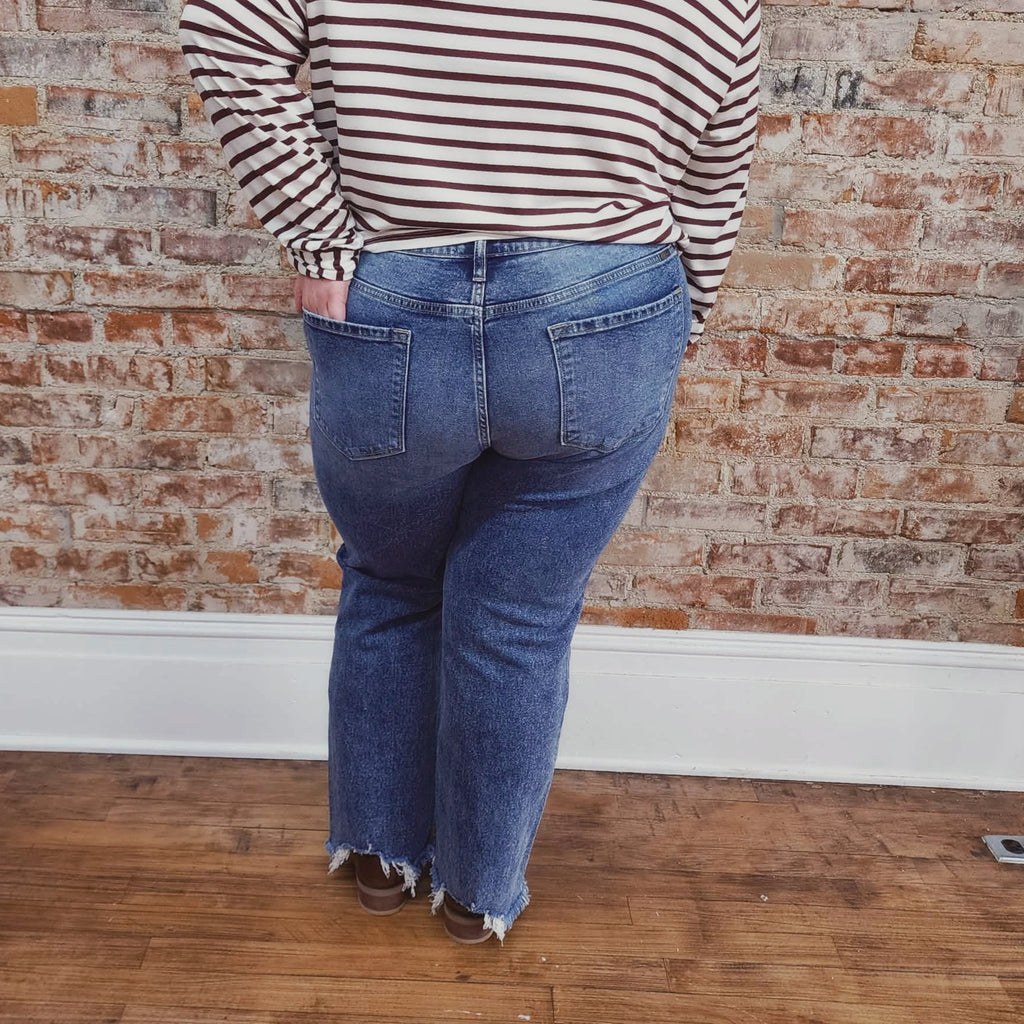 KanCan Straight Ankle Cut Jeans